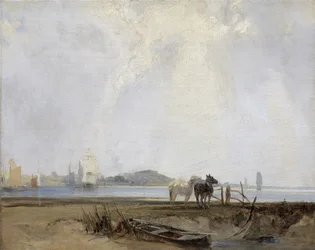 Quillebeuf közelében, 1824-25 körül